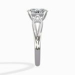Split Shank Open Gallery Solitaire Ring Engagement Ring - The Better Diamonds