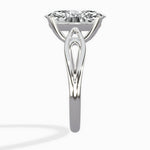 Split Shank Open Gallery Solitaire Ring Engagement Ring - The Better Diamonds