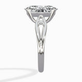 Split Shank Open Gallery Solitaire Ring Engagement Ring - The Better Diamonds