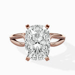 Split Shank Open Gallery Solitaire Ring Engagement Ring - The Better Diamonds