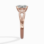 Split Shank Open Gallery Solitaire Ring Engagement Ring - The Better Diamonds