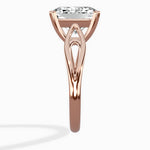 Split Shank Open Gallery Solitaire Ring Engagement Ring - The Better Diamonds