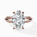 Split Shank Open Gallery Solitaire Ring Engagement Ring - The Better Diamonds
