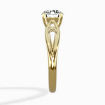 Split Shank Open Gallery Solitaire Ring Engagement Ring - The Better Diamonds