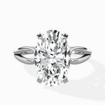 Split Shank Open Gallery Solitaire Ring Engagement Ring - The Better Diamonds