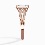 Split Shank Open Gallery Solitaire Ring Engagement Ring - The Better Diamonds