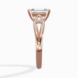 Split Shank Open Gallery Solitaire Ring Engagement Ring - The Better Diamonds