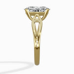 Split Shank Open Gallery Solitaire Ring Engagement Ring - The Better Diamonds