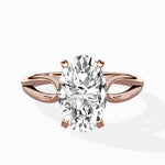 Split Shank Open Gallery Solitaire Ring Engagement Ring - The Better Diamonds