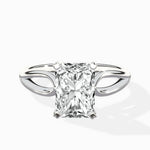 Split Shank Open Gallery Solitaire Ring Engagement Ring - The Better Diamonds