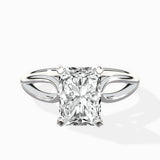 Split Shank Open Gallery Solitaire Ring Engagement Ring - The Better Diamonds