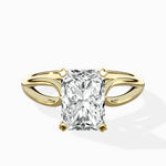 Split Shank Open Gallery Solitaire Ring Engagement Ring - The Better Diamonds