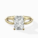 Split Shank Open Gallery Solitaire Ring Engagement Ring - The Better Diamonds