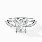 Split Shank Open Gallery Solitaire Ring Engagement Ring - The Better Diamonds