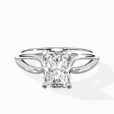 Split Shank Open Gallery Solitaire Ring Engagement Ring - The Better Diamonds