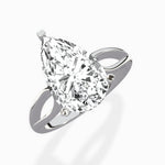 Split Shank Open Gallery Solitaire Ring Engagement Ring - The Better Diamonds