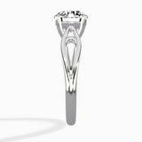 Split Shank Open Gallery Solitaire Ring Engagement Ring - The Better Diamonds