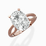 Split Shank Open Gallery Solitaire Ring Engagement Ring - The Better Diamonds