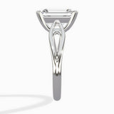 Split Shank Open Gallery Solitaire Ring Engagement Ring - The Better Diamonds