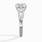 Split Shank Open Gallery Solitaire Ring Engagement Ring - The Better Diamonds