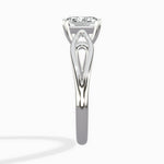Split Shank Open Gallery Solitaire Ring Engagement Ring - The Better Diamonds