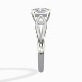 Split Shank Open Gallery Solitaire Ring Engagement Ring - The Better Diamonds