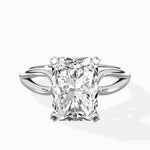 Split Shank Open Gallery Solitaire Ring Engagement Ring - The Better Diamonds
