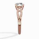 Split Shank Open Gallery Solitaire Ring Engagement Ring - The Better Diamonds