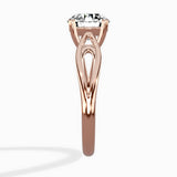 Split Shank Open Gallery Solitaire Ring Engagement Ring - The Better Diamonds