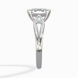Split Shank Open Gallery Solitaire Ring Engagement Ring - The Better Diamonds