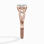Split Shank Open Gallery Solitaire Ring Engagement Ring - The Better Diamonds