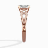 Split Shank Open Gallery Solitaire Ring Engagement Ring - The Better Diamonds