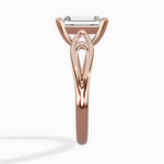 Split Shank Open Gallery Solitaire Ring Engagement Ring - The Better Diamonds