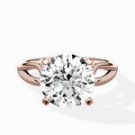 Split Shank Open Gallery Solitaire Ring Engagement Ring - The Better Diamonds