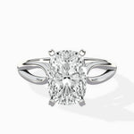Split Shank Open Gallery Solitaire Ring Engagement Ring - The Better Diamonds