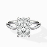 Split Shank Open Gallery Solitaire Ring Engagement Ring - The Better Diamonds