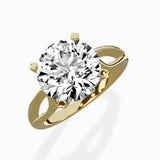 Split Shank Open Gallery Solitaire Ring Engagement Ring - The Better Diamonds