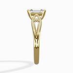 Split Shank Open Gallery Solitaire Ring Engagement Ring - The Better Diamonds
