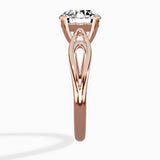 Split Shank Open Gallery Solitaire Ring Engagement Ring - The Better Diamonds