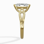 Split Shank Open Gallery Solitaire Ring Engagement Ring - The Better Diamonds
