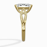 Split Shank Open Gallery Solitaire Ring Engagement Ring - The Better Diamonds