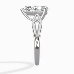 Split Shank Open Gallery Solitaire Ring Engagement Ring - The Better Diamonds