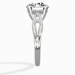 Split Shank Open Gallery Solitaire Ring Engagement Ring - The Better Diamonds