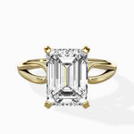 Split Shank Open Gallery Solitaire Ring Engagement Ring - The Better Diamonds