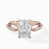 Split Shank Open Gallery Solitaire Ring Engagement Ring - The Better Diamonds