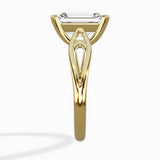 Split Shank Open Gallery Solitaire Ring Engagement Ring - The Better Diamonds