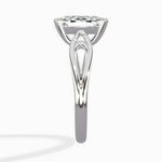 Split Shank Open Gallery Solitaire Ring Engagement Ring - The Better Diamonds