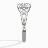 Split Shank Open Gallery Solitaire Ring Engagement Ring - The Better Diamonds
