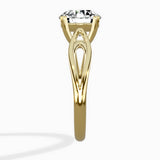 Split Shank Open Gallery Solitaire Ring Engagement Ring - The Better Diamonds
