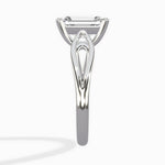 Split Shank Open Gallery Solitaire Ring Engagement Ring - The Better Diamonds
